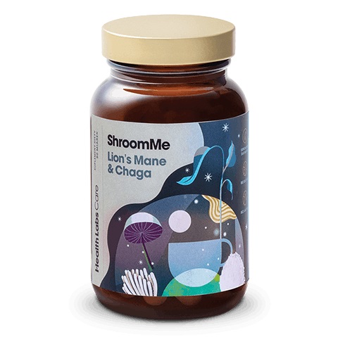 93670611634105996 ShroomMe Lion's Mane & Chaga energia i poprawa koncentracji suplement diety 90 porcji - obrazek 1