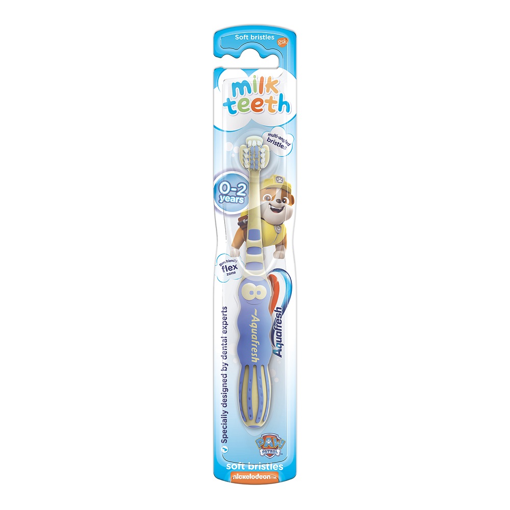 93689431595232705 Milk Teeth szczoteczka do zębów dla dzieci 0-2 lat Soft Psi Patrol - obrazek 1