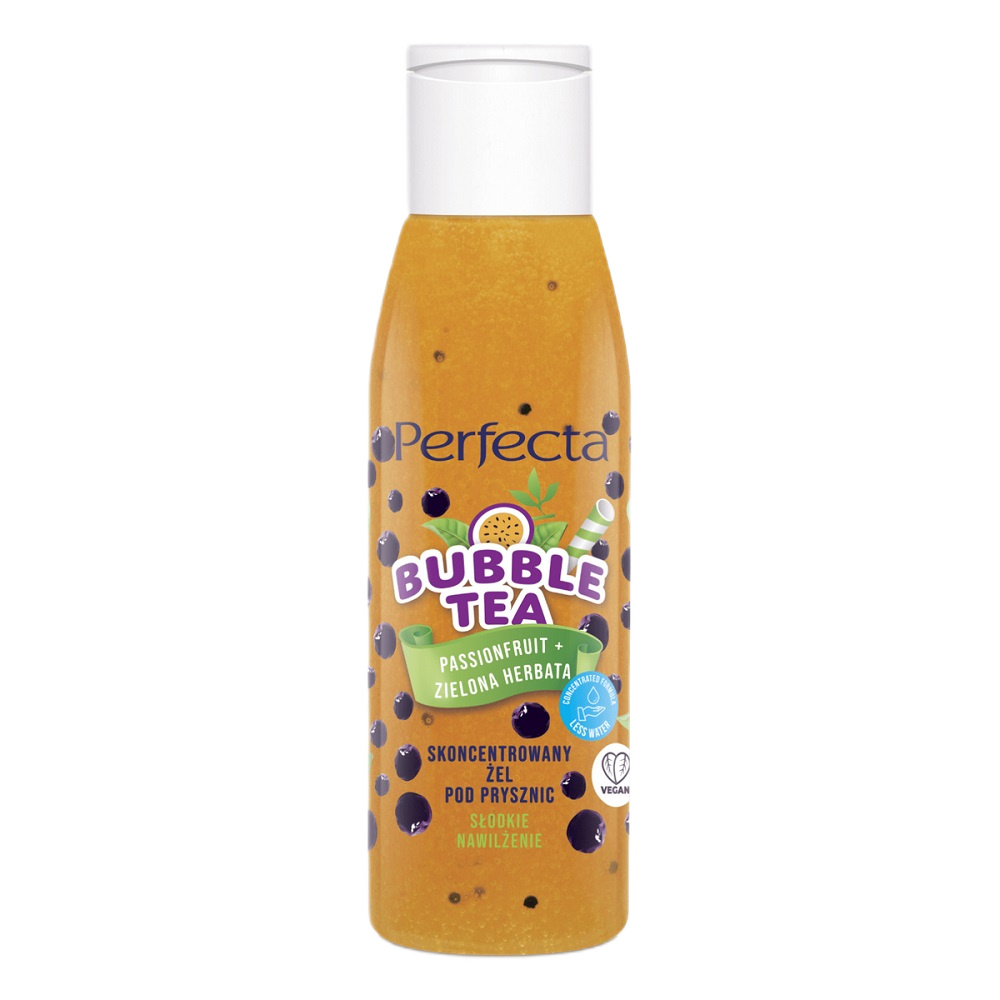 93716471716181654 Bubble Tea skoncentrowany żel pod prysznic Passionfruit + Zielona Herbata 100ml - obrazek 1