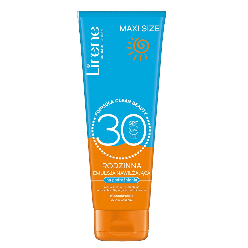 93741611680492681 Sun Maxi Size rodzinna emulsja nawilżająca na podrażnienia SPF30 250ml - obrazek 1
