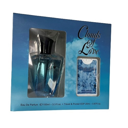 93775321680520136 Clouds Of Love zestaw woda perfumowana spray 100ml + woda perfumowana spray 20ml - obrazek 1
