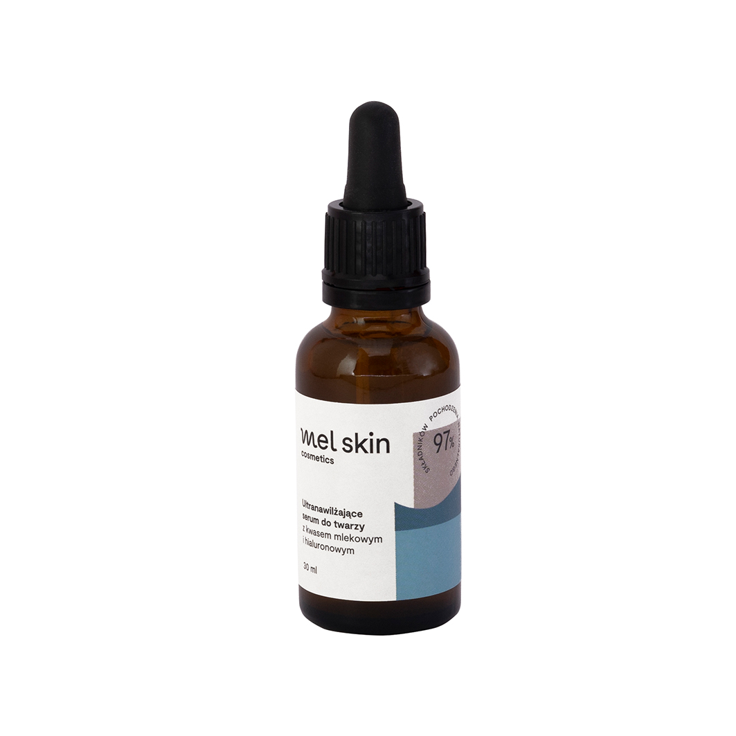 93848961642753787 Ultranawilżające serum do twarzy z kwasem mlekowym i hialuronowym 30ml - obrazek 1