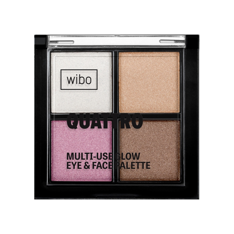 93857891747929402 Quattro Multi-Use Glow Palette wielozadaniowa paleta rozświetlająca do twarzy i ciała 6g - obrazek 1