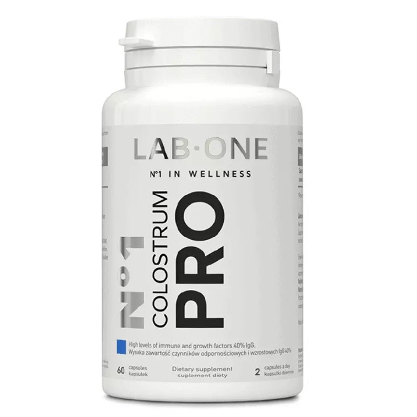 93869761744093674 N°1 Colostrum Pro suplement diety wspierający odporność 60 kapsułek - obrazek 1