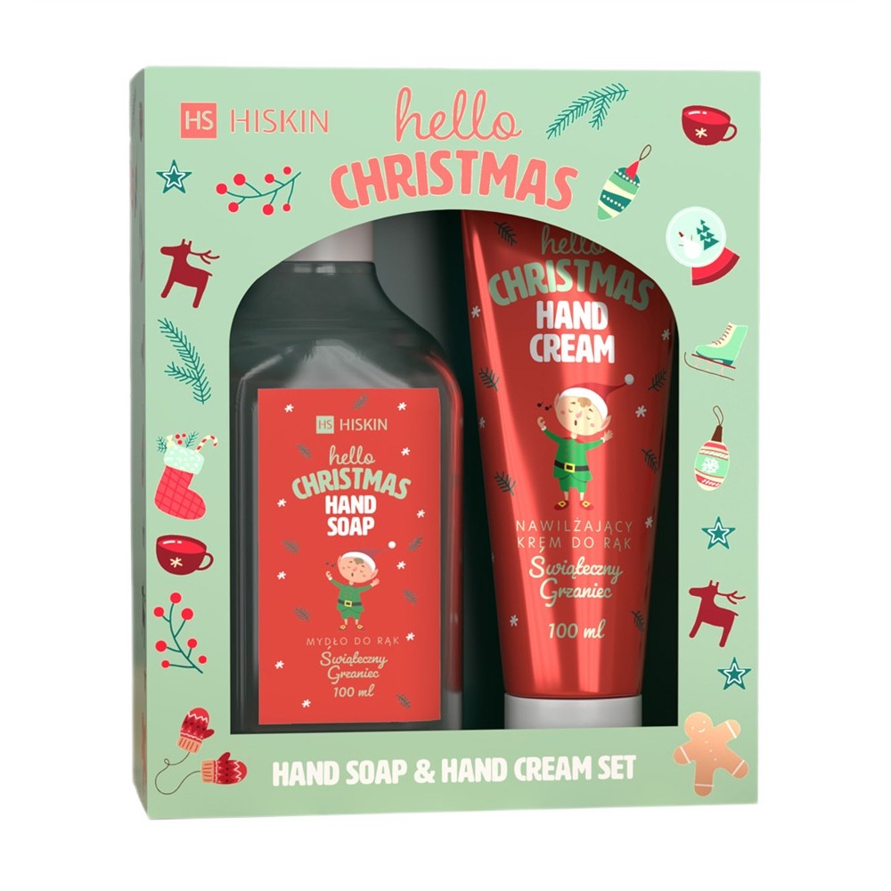 93964881763724576 Hello Christmas Świąteczny Grzaniec zestaw krem do rąk 60ml + mydło do rąk 200ml - obrazek 1
