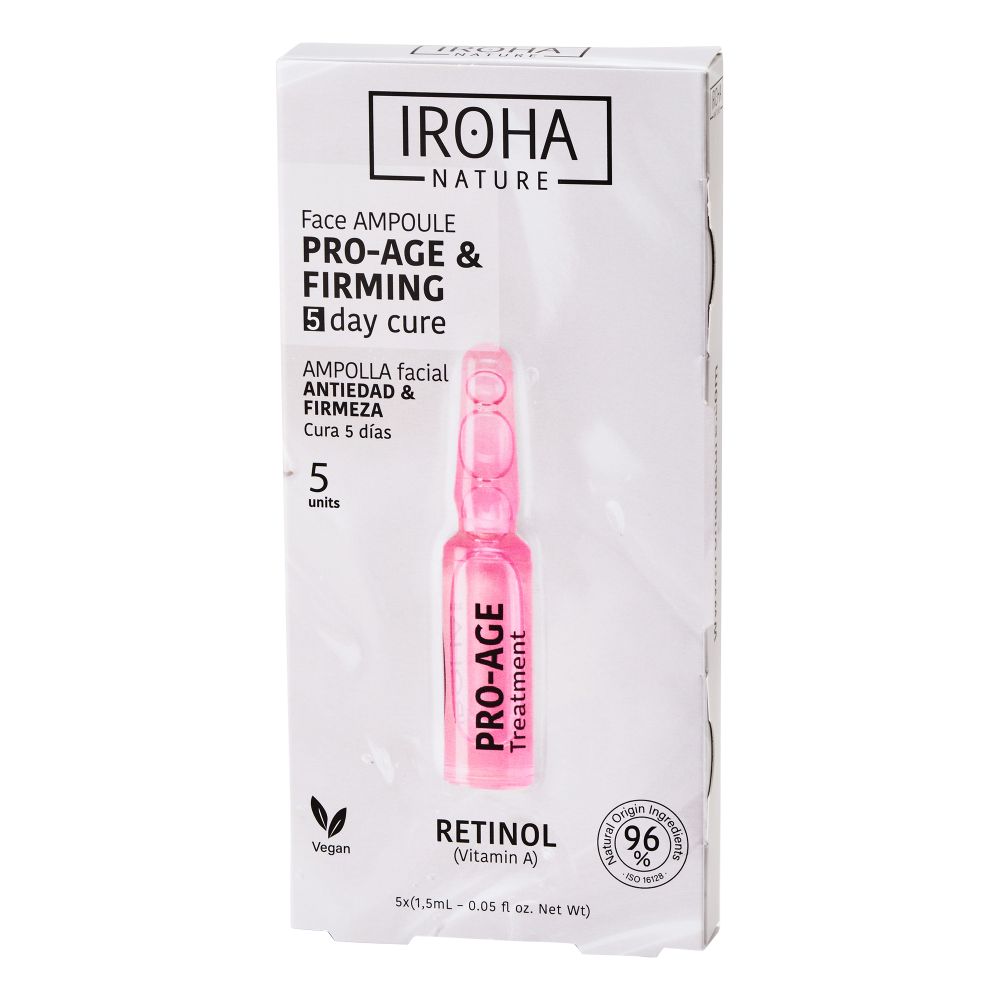 93968031667898521 Retinol Pro-Age Face Ampoule przeciwstarzeniowo-ujędrniające ampułki do twarzy z retinolem 5x1.5ml - obrazek 1