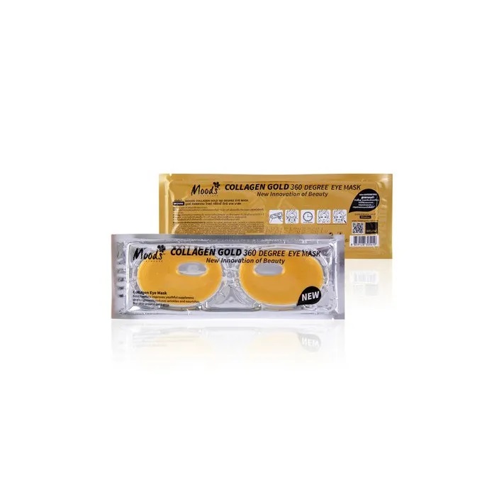 93979951661411765 Collagen Gold 360 Degree Eye Mask hydrożelowa maska na oczy 25g - obrazek 1