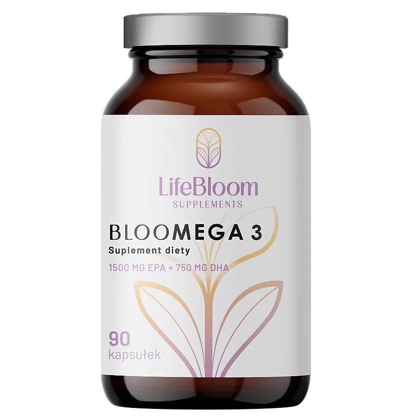 93996241747641225 BlooMega 3 suplement diety 90 kapsułek - obrazek 1