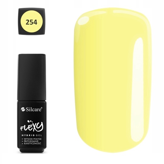 94000581663753271 Flexy Hybrid Gel She W!ll Stay Herself lakier hybrydowy 254 4.5g - obrazek 1