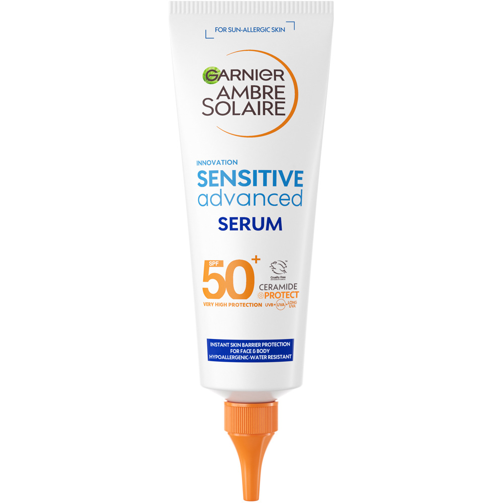 94071571683732744 Ambre Solaire Sensitive Advanced serum do opalania ciała SPF50+ 125ml - obrazek 1