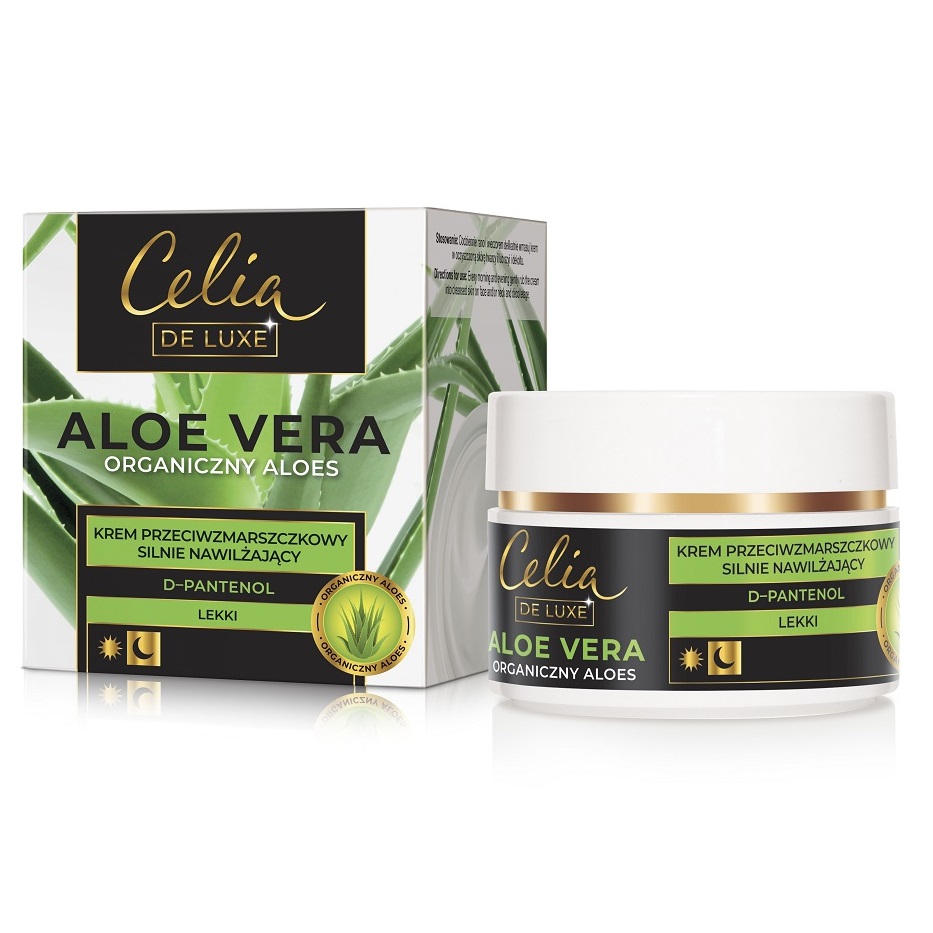 94073281678188198 Aloe Vera lekki krem przeciwzmarszczkowy silnie nawilżający 50ml - obrazek 1