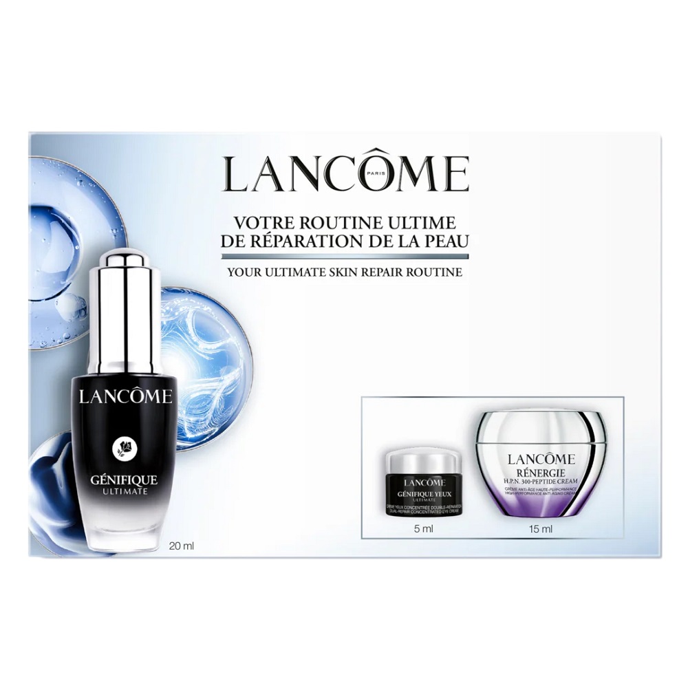94180101777538815 Genifique Ultimate zestaw serum do twarzy 20ml + krem pod oczy 5ml + krem do twarzy 15ml - obrazek 1