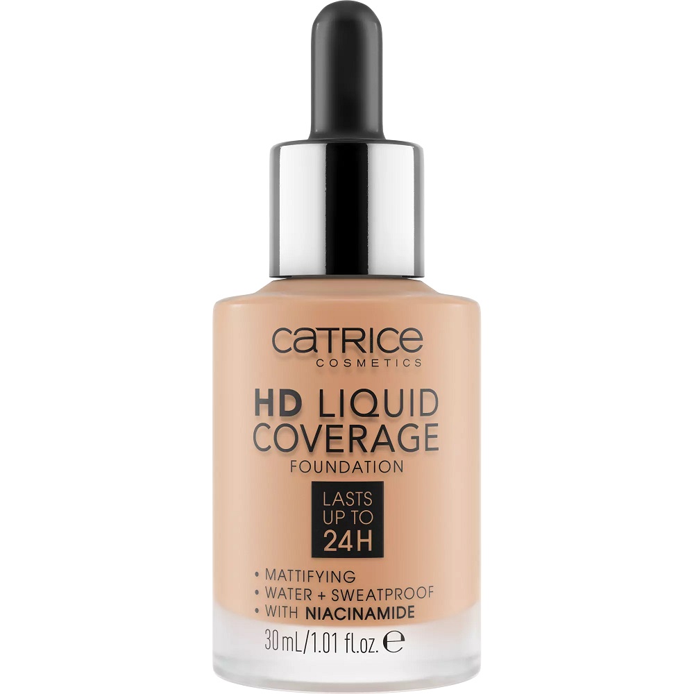 94191731745388150 HD Liquid Coverage Foundation 24H matujący podkład do twarzy 044 Deeply Rose 30ml - obrazek 1