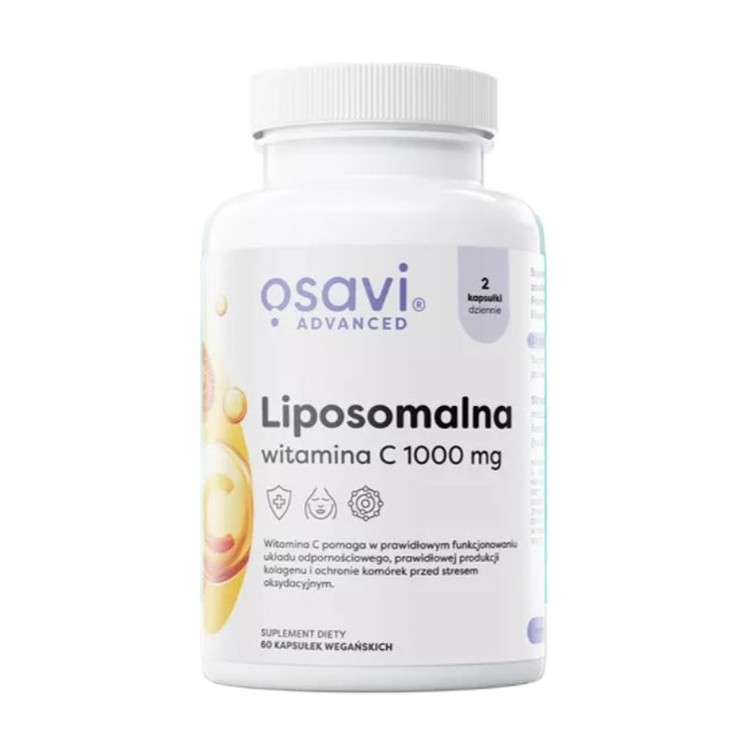 94191941767007086 Liposomalna Witamina C 1000mg suplement diety 60 kapsułek - obrazek 1