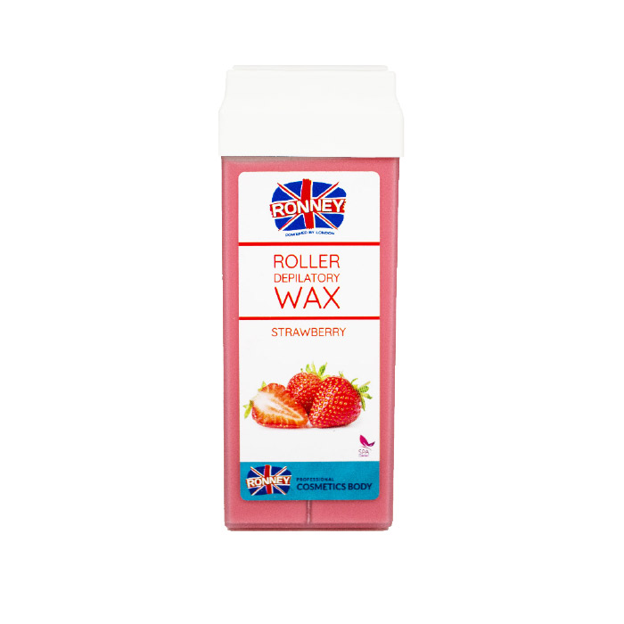 94236101621514631 Roller Depilatory Wax wosk do depilacji w rolce Strawberry 100ml - obrazek 1