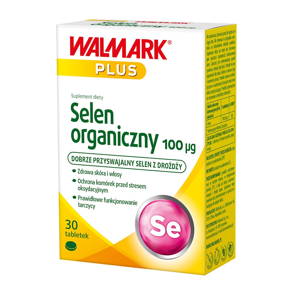 94255641755063922 Selen organiczny 100µg suplement diety 30 tabletek - obrazek 1