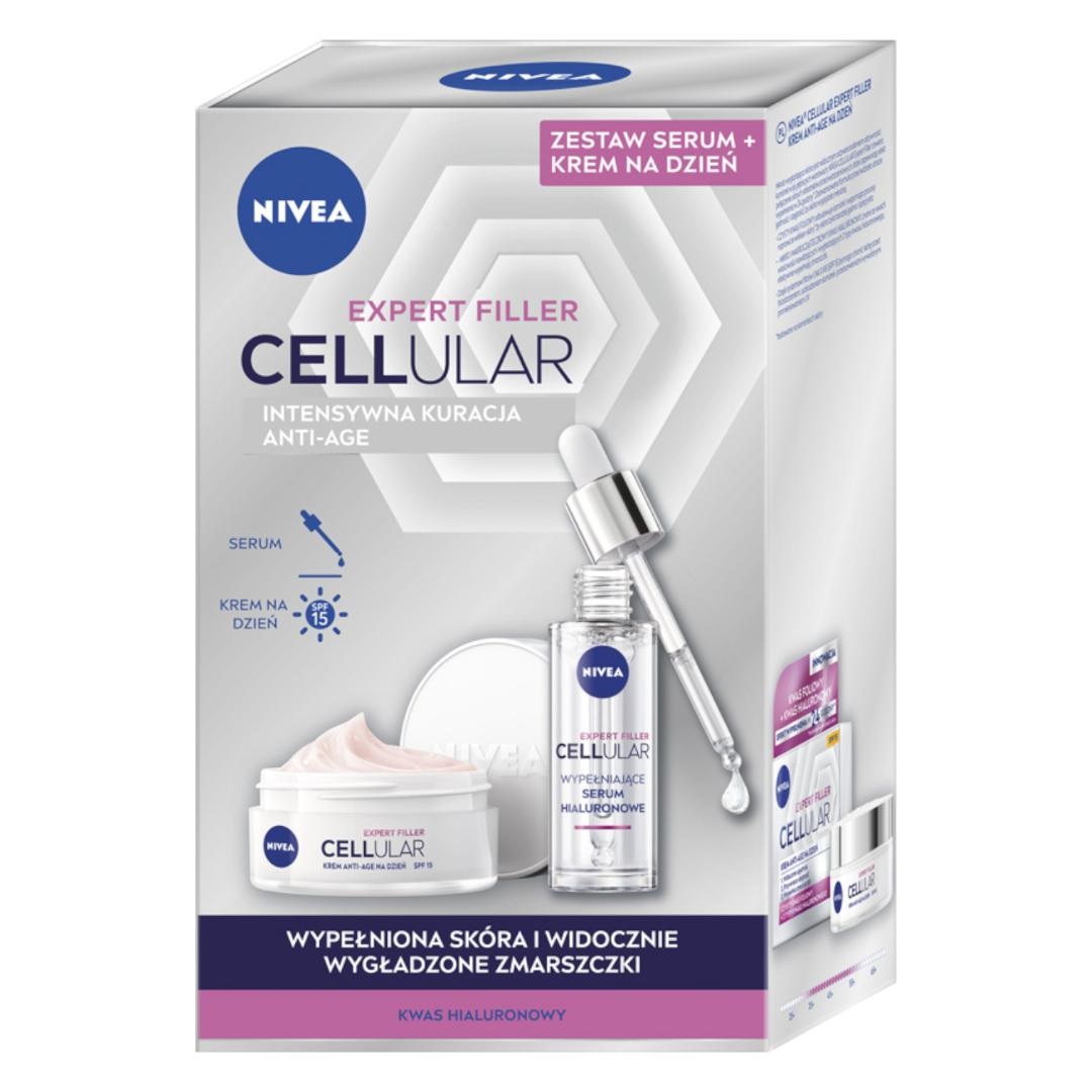 94263801745919858 Cellular Expert Filler zestaw krem anti-age na dzień 50ml + serum wypełniające 30ml - obrazek 1