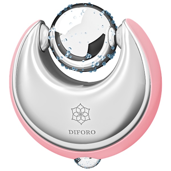 94335721736497395 Facial Ice Globes masażer chłodząco-rozgrzewający do twarzy Róż - obrazek 1