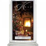 Duża świeca zapachowa z dwoma knotami Cozy Christmas 623g