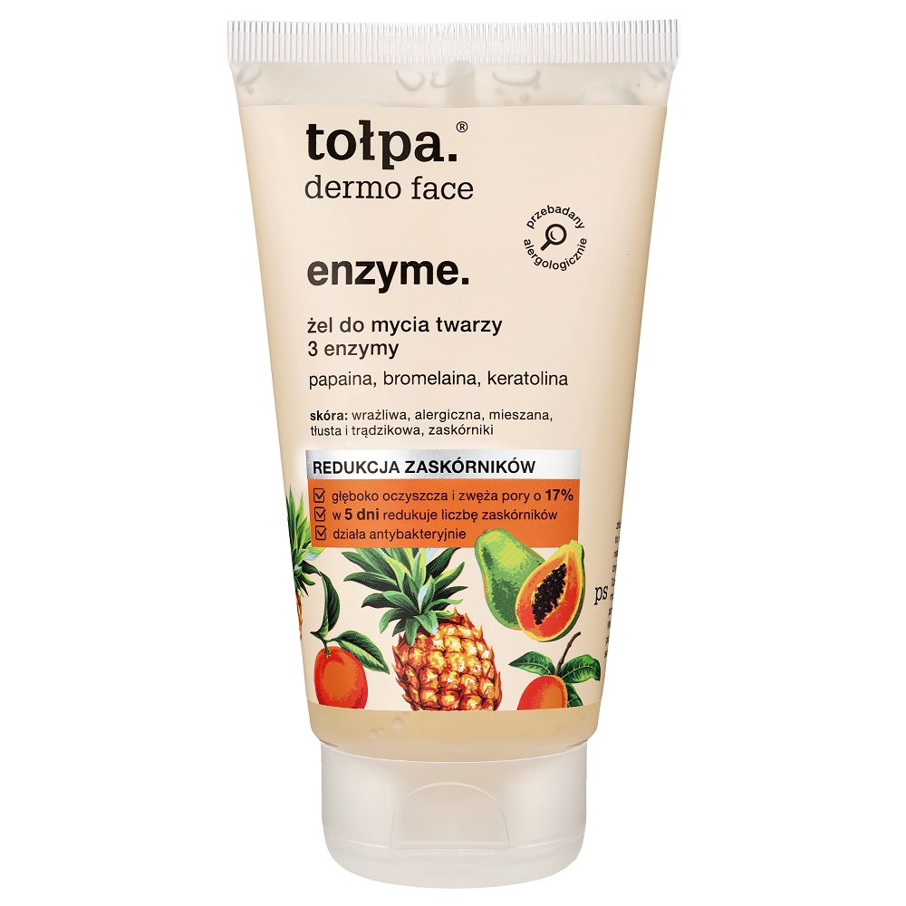 94399421726567806 Dermo Face Enzyme żel do mycia twarzy 3 enzymy 150ml - obrazek 1