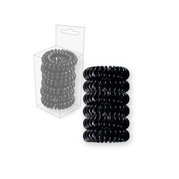 94468161592480021 Wire gumki do włosów 22517 6szt - obrazek 1