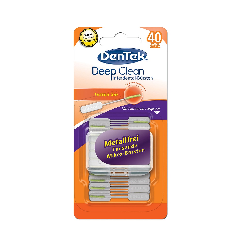 94636081615301094 Deep Clean czyścik do przestrzeni międzyzębowych 40szt - obrazek 1