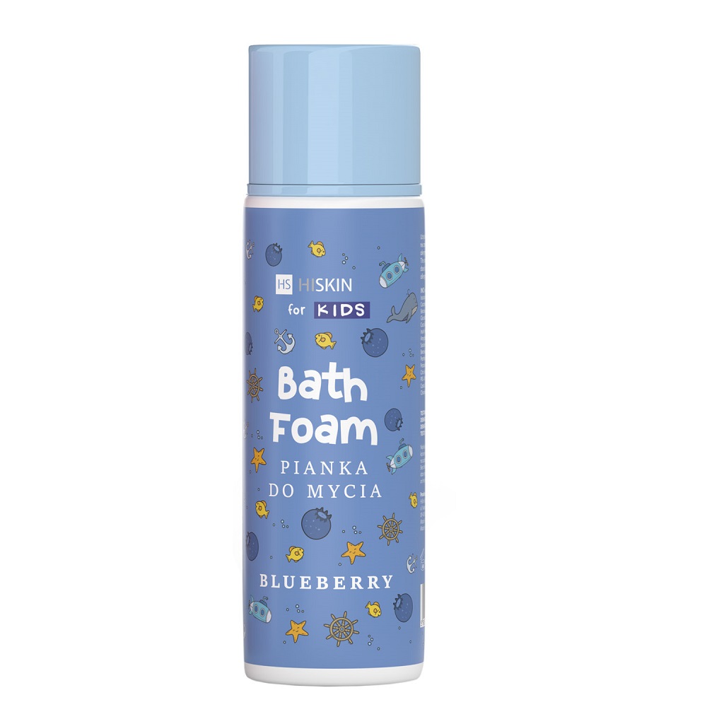 94664141699640955 Kids Bath Foam pianka do mycia Niebieska 250ml - obrazek 1