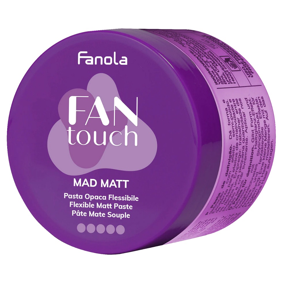 94785471708504024 FanTouch Mad Matt elastyczna matowa pasta do włosów 100ml - obrazek 1
