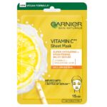 Skin Naturals Vitamin C Sheet Mask nawilżająca maska na tkaninie z witaminą C 28g