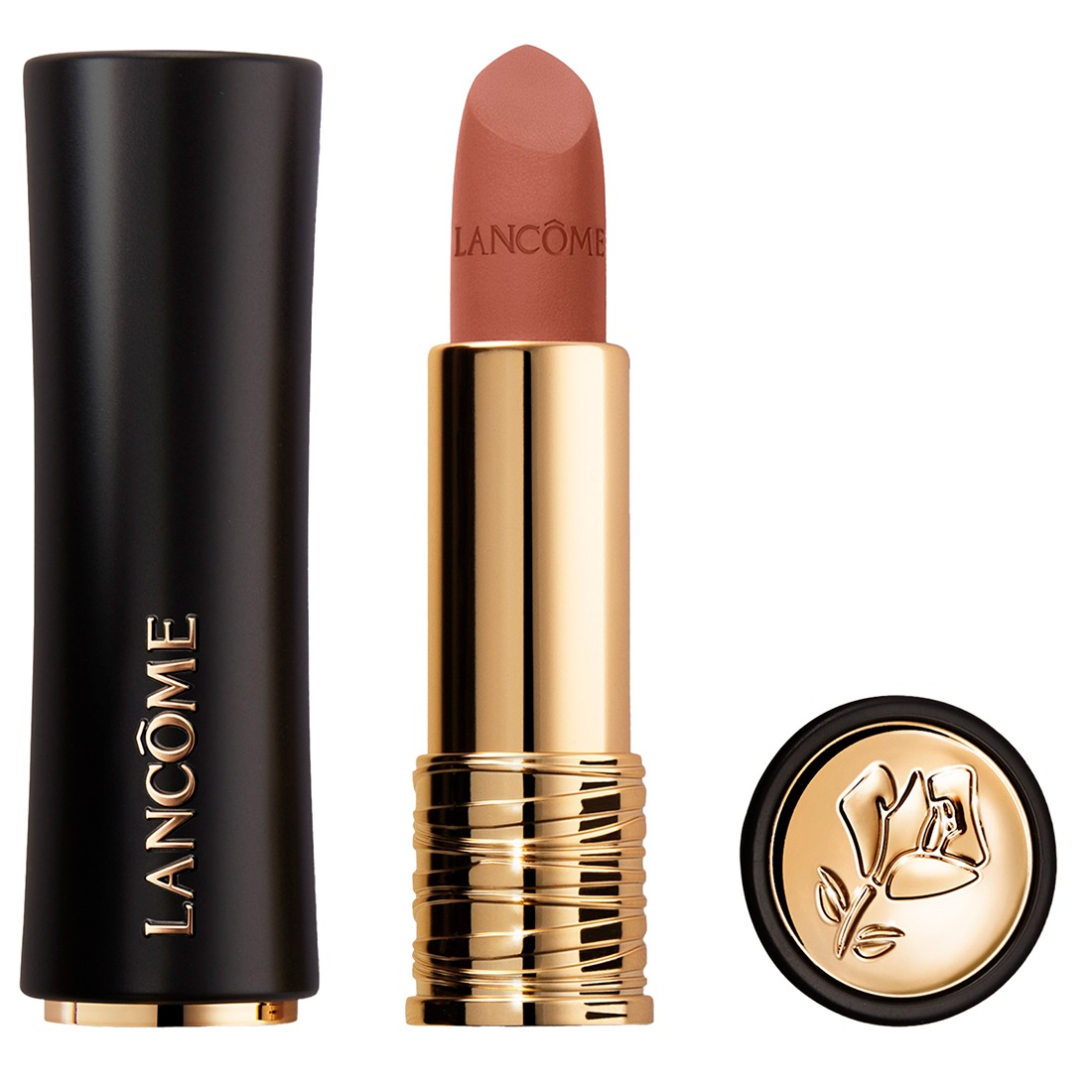 94844931726218677 L'Absolu Rouge Drama Matte matowa pomadka do ust 205 Nude Frisson 3.4g - obrazek 1
