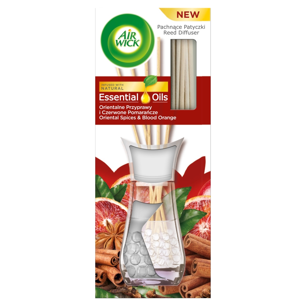 94859391677145825 Essential Oils pachnące patyczki zapachowe Orientalne Przyprawy i Czerwone Pomarańcze 30ml - obrazek 1