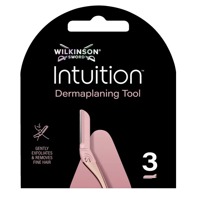 94869311777878211 Intuition Dermaplaning Tool wymienne wkłady do profesjonalnego narzędzia do dermaplaningu 3szt. - obrazek 1
