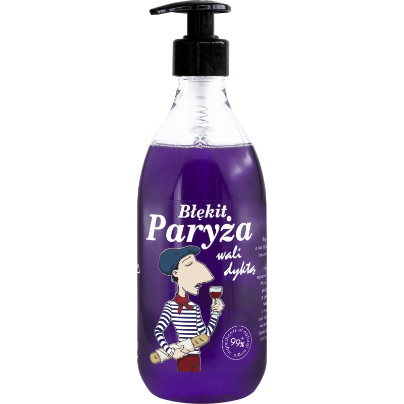 94892661635267350 Shots! Błękit Paryża żel do mycia ciała i rąk 500ml - obrazek 1