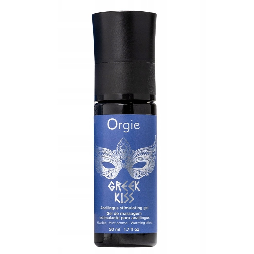 94930161757414753 Greek Kiss żel do stymulacji analnej z efektem rozgrzewającym Miętowy 50ml - obrazek 1