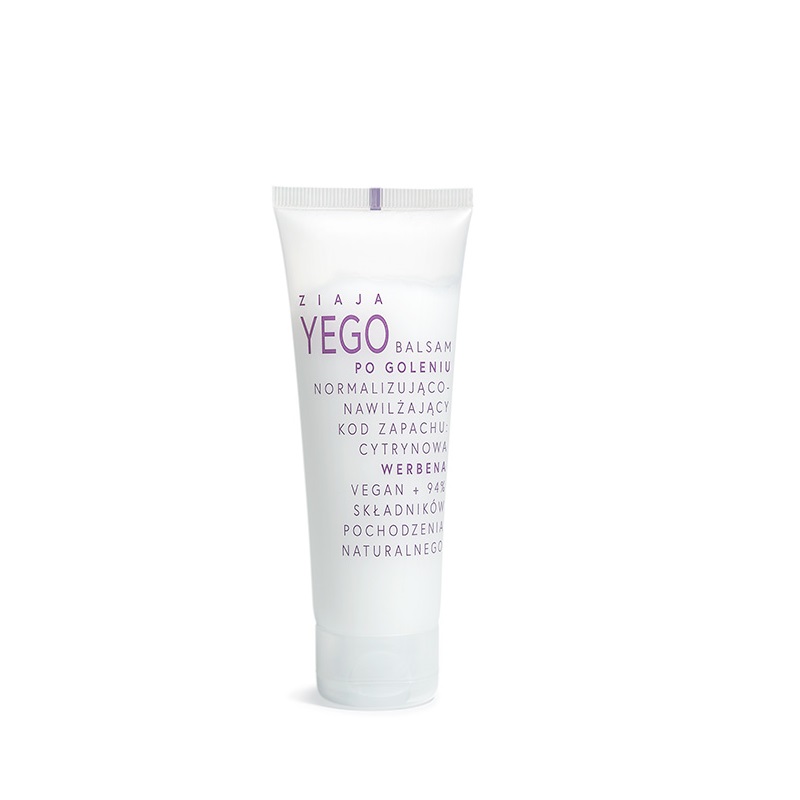 94981111657877228 Yego normalizująco-nawilżający balsam po goleniu Cytrynowa Werbena 80ml - obrazek 1
