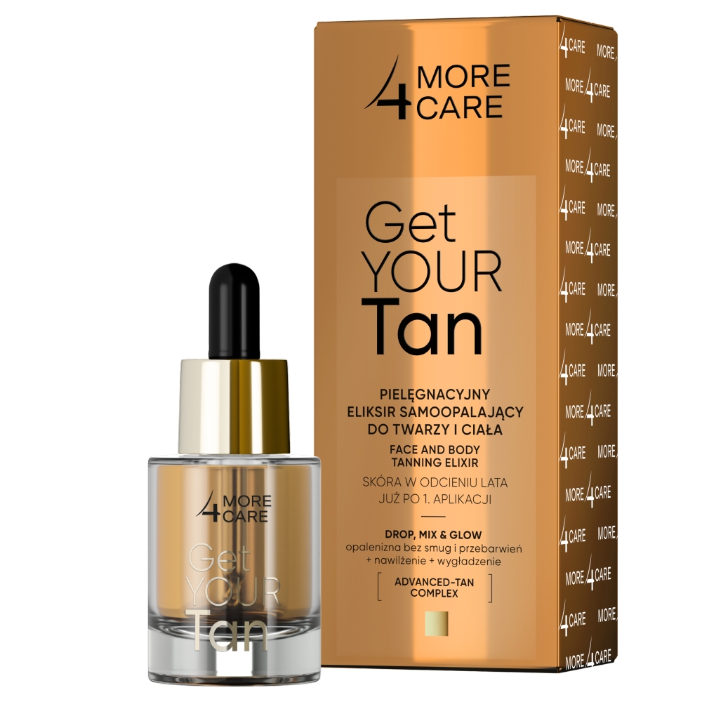 95007741682340745 Get Your Tan! eliksir samoopalający do twarzy i ciała 15ml - obrazek 1