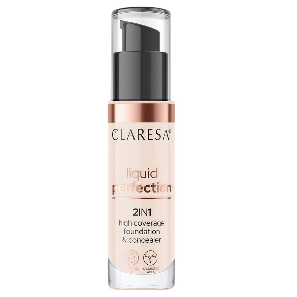 95013151708921527 Liquid Perfection 2w1 korektor i podkład kryjący 101 Light 34g - obrazek 1