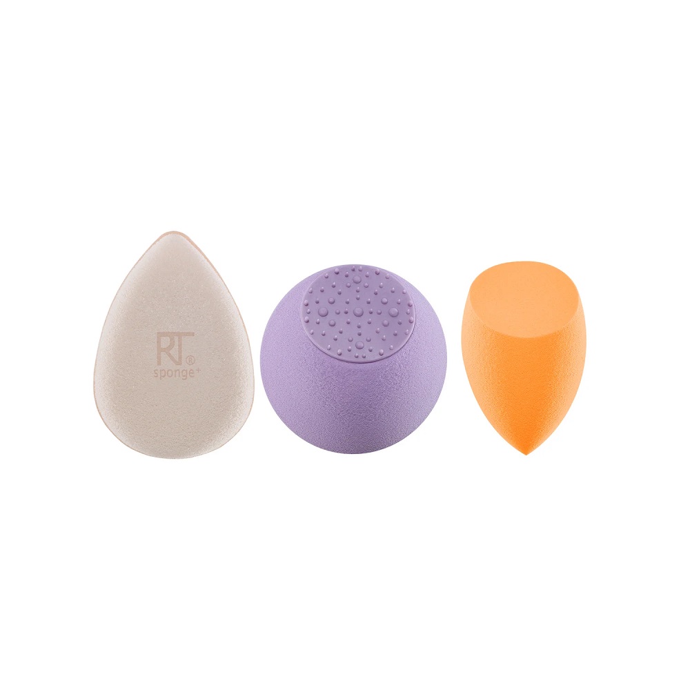 95083421711476288 Pro-Glow Radiance Complexion zestaw gąbek do makijażu i oczyszczania twarzy 3szt - obrazek 1