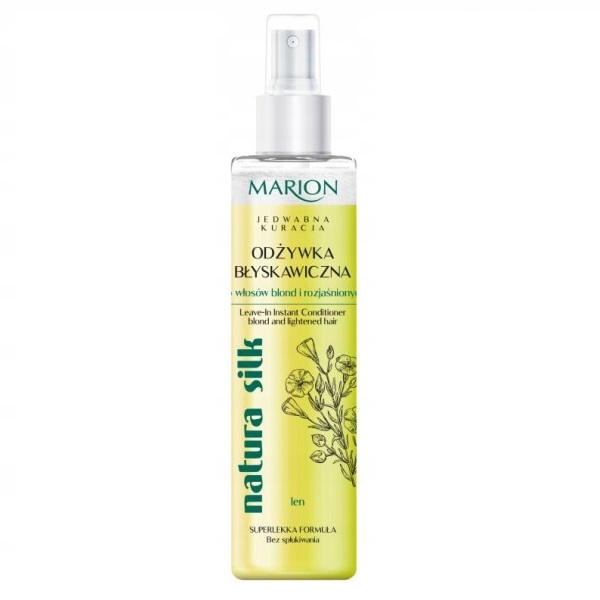 95122971695368937 Natura Silk błyskawiczna dwufazowa odżywka do włosów blond i rozjaśnionych 150ml - obrazek 1