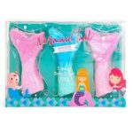 Mermaid Tail Bath Fizzer zestaw musujących bomb do kąpieli 3x100g
