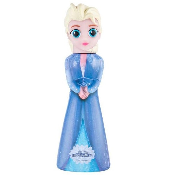95194021605530890 Frozen II Bath & Shower Gel płyn do kąpieli dla dzieci Elza 300ml - obrazek 1
