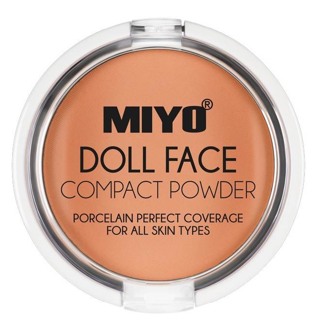 95227941683226899 Doll Face Compact Powder puder matujący do twarzy 03 Sand 7.5g - obrazek 1