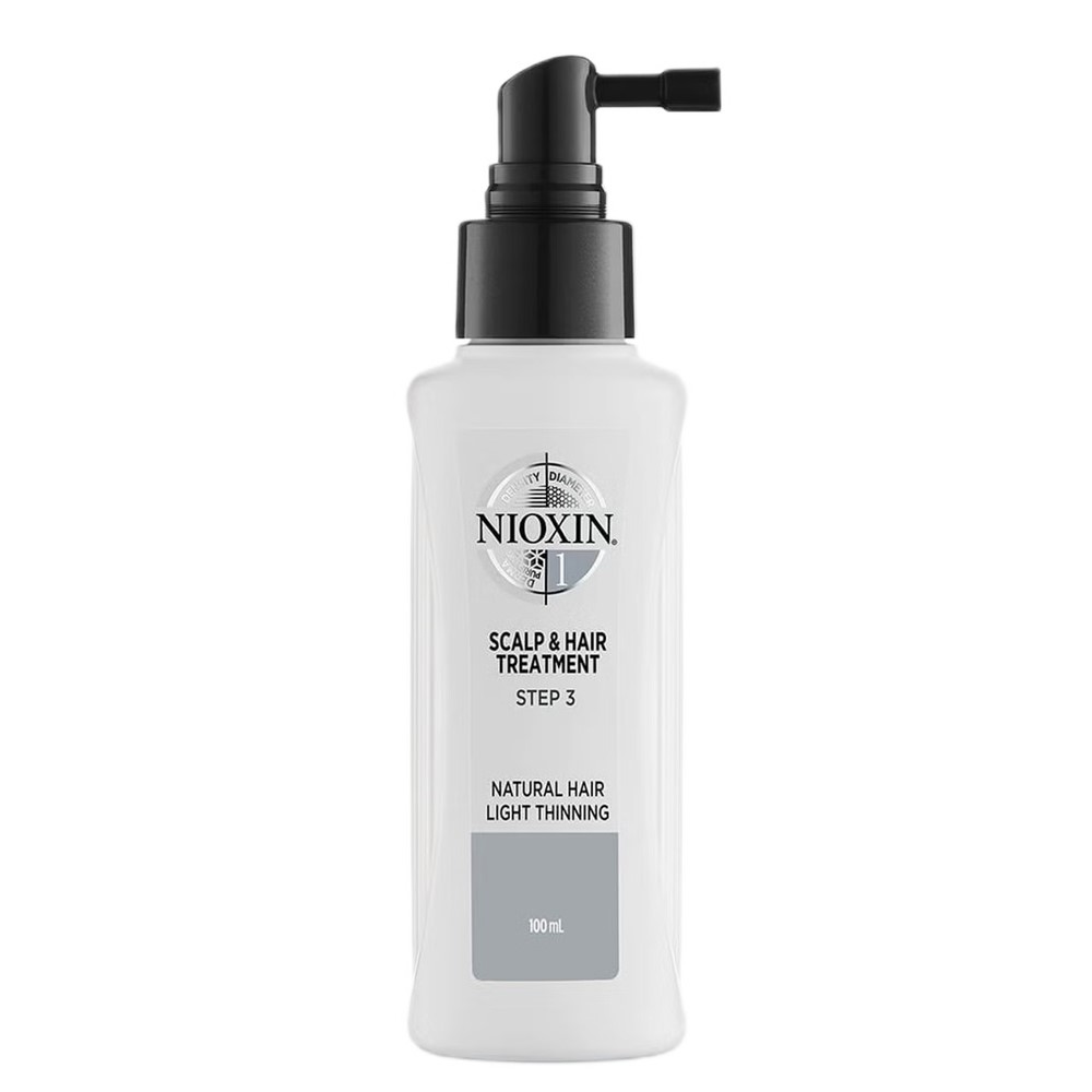 95236411719828848 System 1 Leave-In Scalp & Hair Treatment kuracja bez spłukiwania do skóry głowy i włosów naturalnych lekko przerzedzonych 100ml - obrazek 1