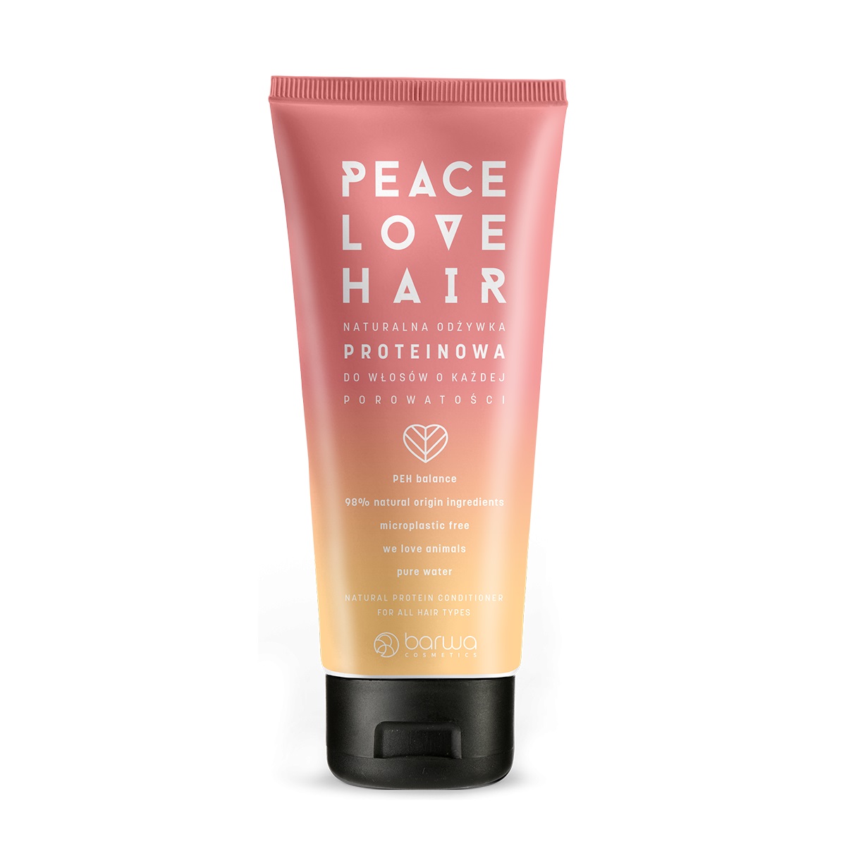 95335071678373590 Peace Love Hair naturalna odżywka proteinowa do włosów o każdej porowatości 180ml - obrazek 1