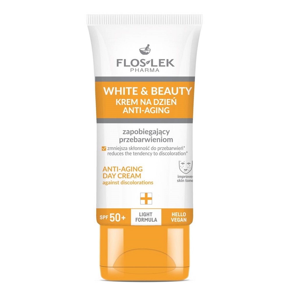 95339521713802539 White & Beauty krem na dzień anti-aging zapobiegający przebarwieniom SPF50+ 30ml - obrazek 1
