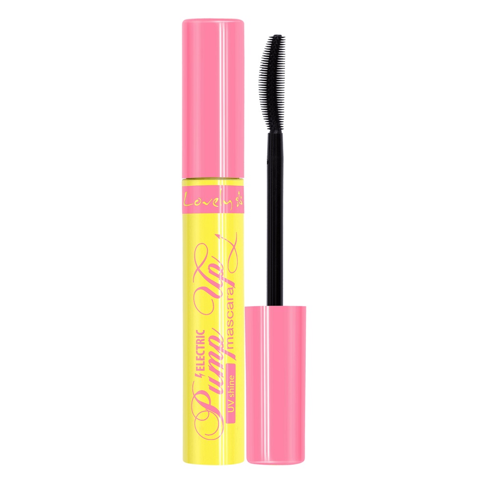 95398271631251649 Electric Pump Up UV Shine Mascara tusz do rzęs świecący w świetle UV Black 8g - obrazek 1