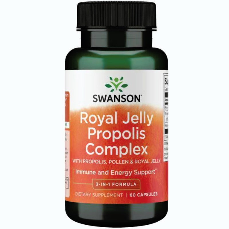 95428461741069229 Royal Jelly Propolis Complex suplement diety wspierający odporność 60 kapsułek - obrazek 1