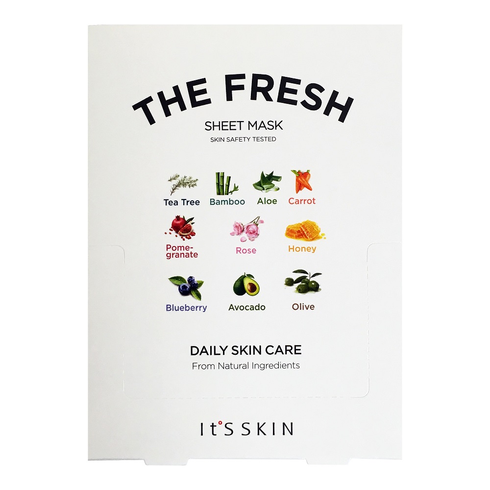 95502361731386948 The Fresh Sheet Mask zestaw maseczek w płachcie 10szt - obrazek 1