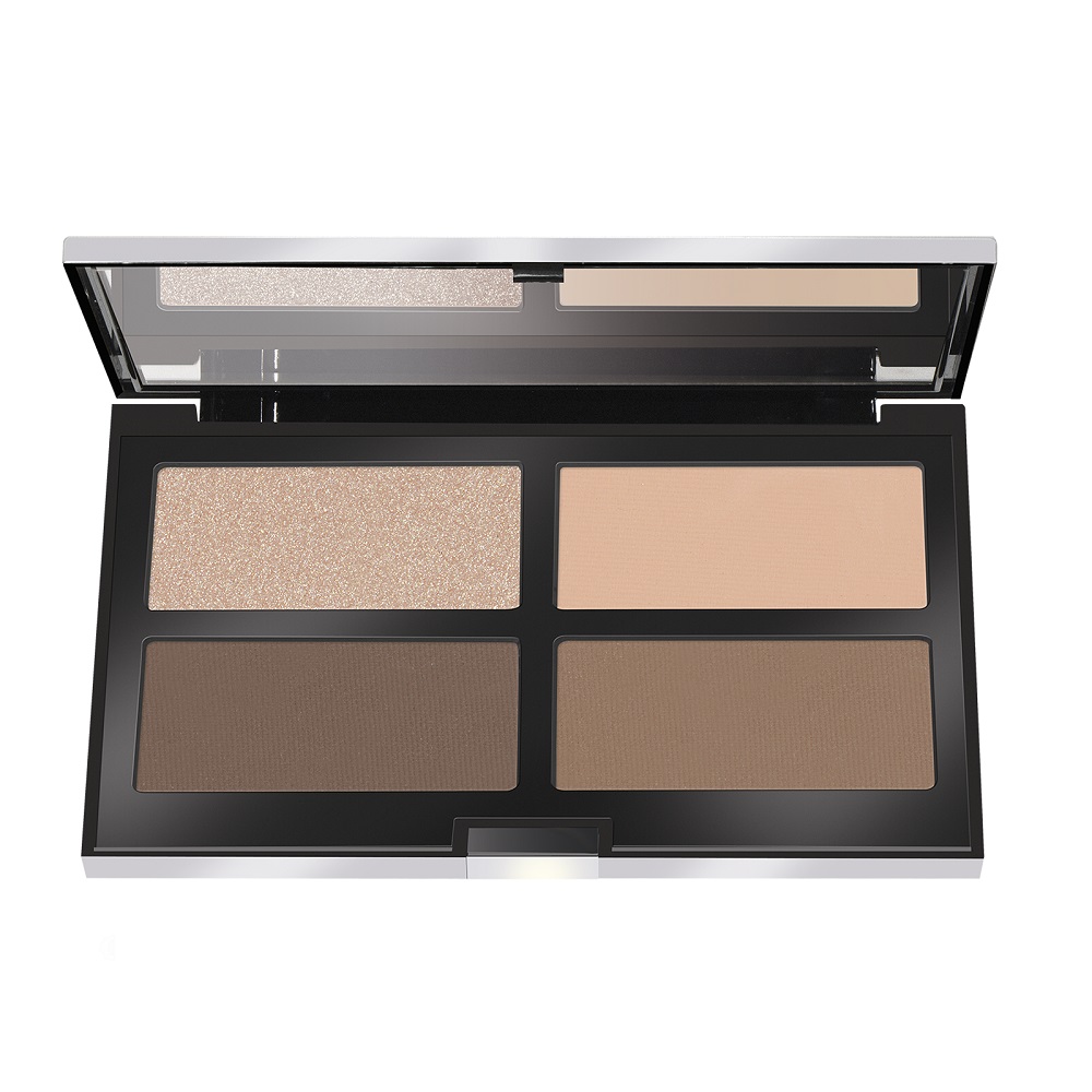 95505871721815149 Contouring & Strobing Ready 4 Selfie Powder Palette paleta pudrów do konturowania i strobingu 003 Dark Skin 17.5g - obrazek 1