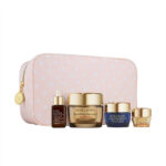 Supreme Mother's Day zestaw Revitalizing Supreme+ krem do twarzy 50ml + balsam pod oczy 5ml + krem do twarzy na noc 15ml + Advanced Night Repair serum do twarzy 15ml + kosmetyczka